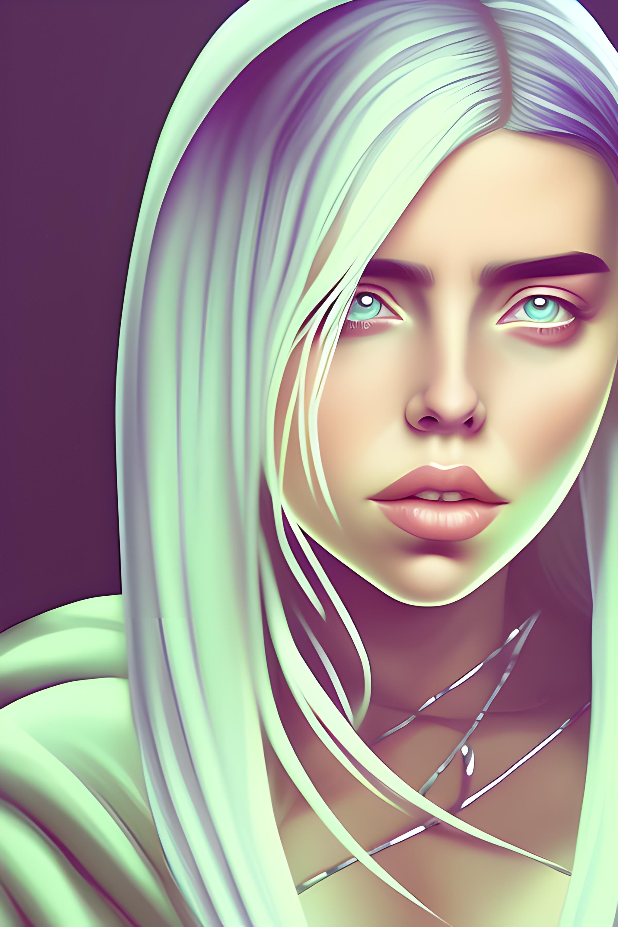 Zeigen sie Billie Eilish nackt mit fetten titten